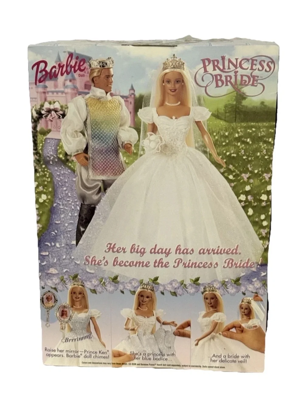 Barbie Princess Bride Doll 2000 Mattel #28691 NRFB Collector Edition Y2K Vintage